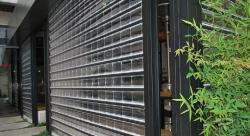 automatic polycarbonate rolling shutter door
